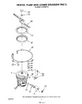 Diagram for 04 - Heater, Pump And Lower Spray Arm