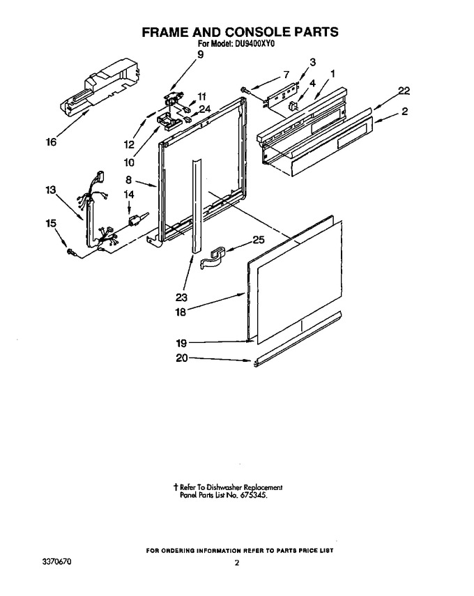 Diagram for DU9400XY0
