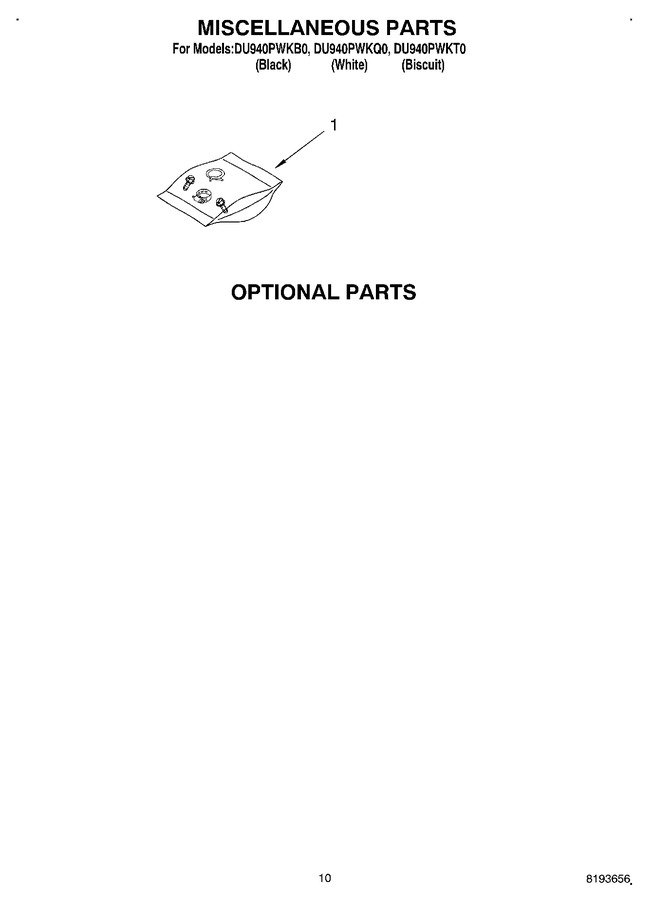 Diagram for DU940PWKQ0