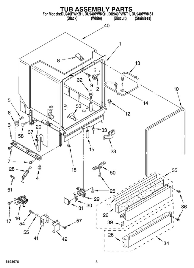 Diagram for DU940PWKB1