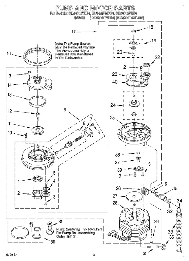 Diagram for DU940QWDZ4