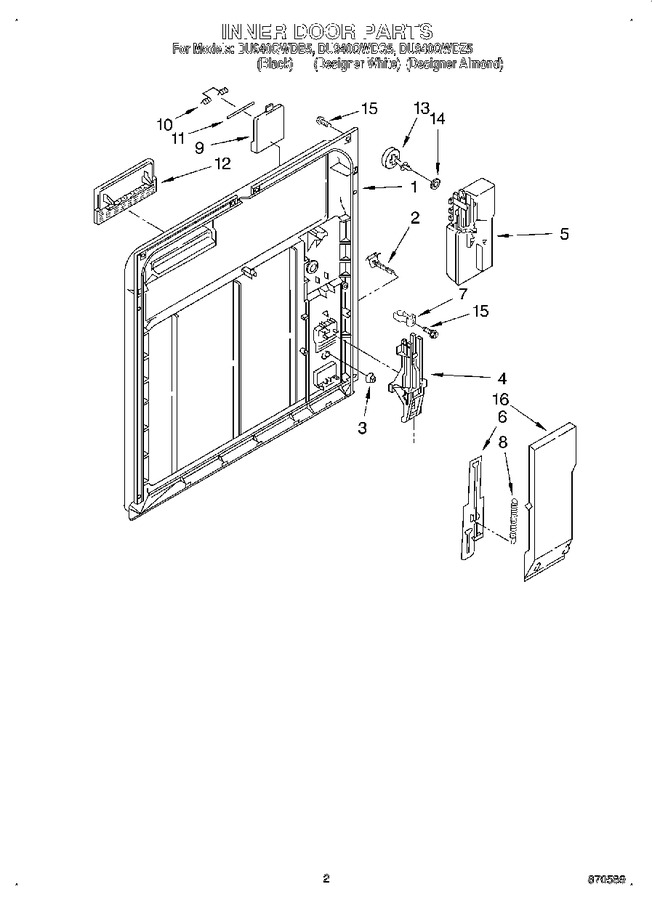 Diagram for DU940QWDB5