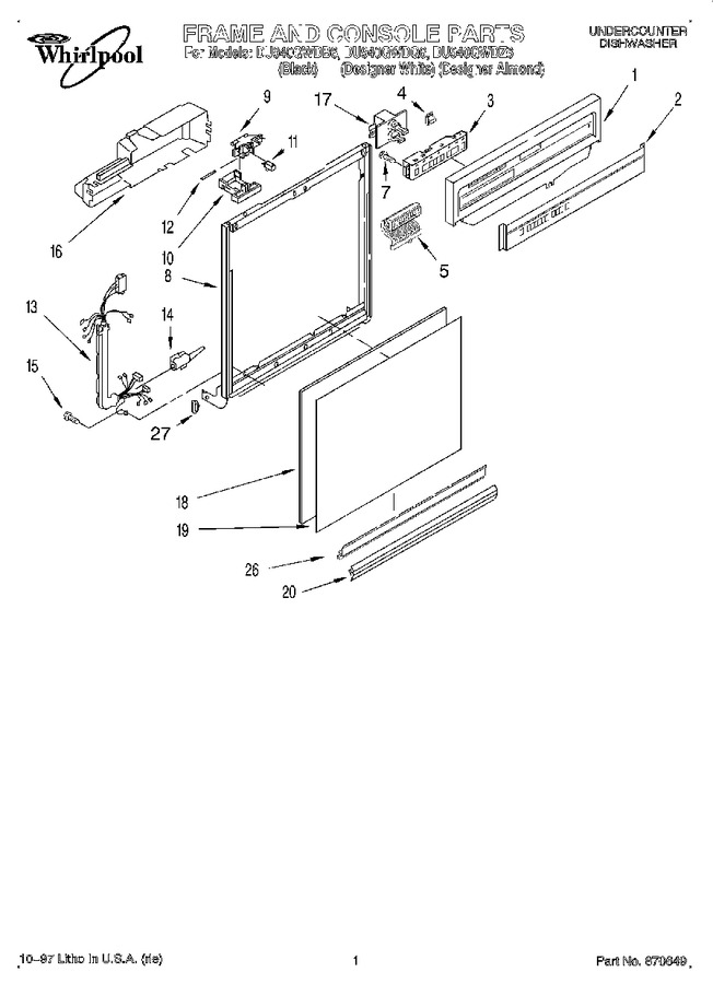 Diagram for DU940QWDQ6
