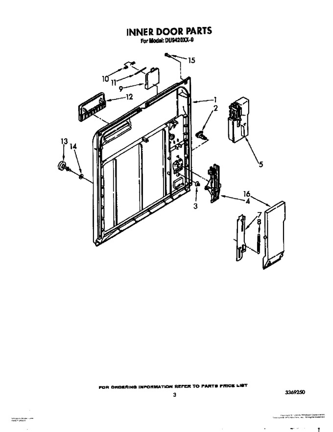 Diagram for DU9420XX0