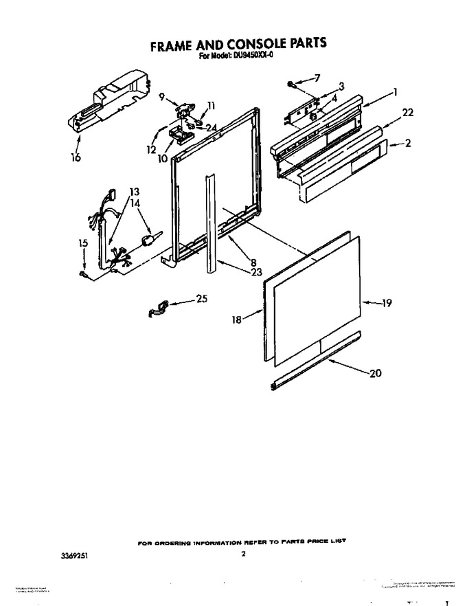 Diagram for DU9450XX0