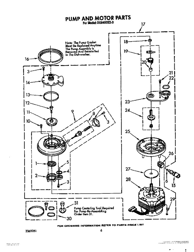 Diagram for DU9450XX0