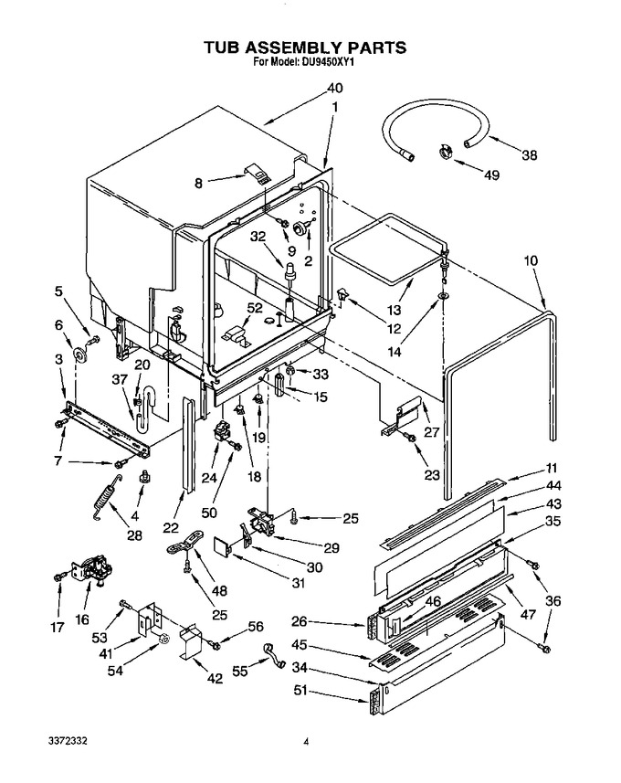 Diagram for DU9450XY1