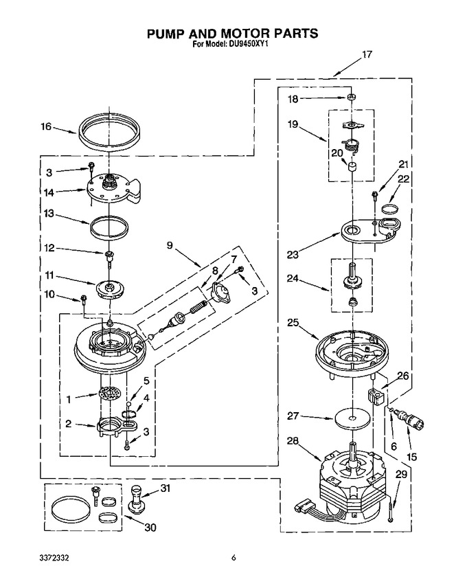 Diagram for DU9450XY1