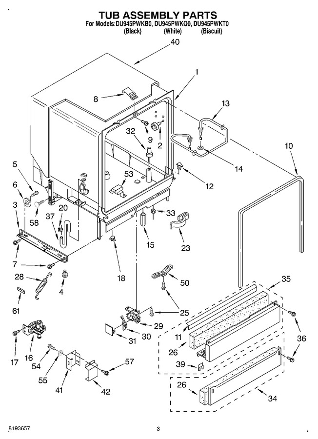 Diagram for DU945PWKB0