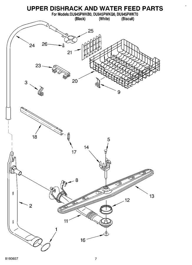 Diagram for DU945PWKQ0
