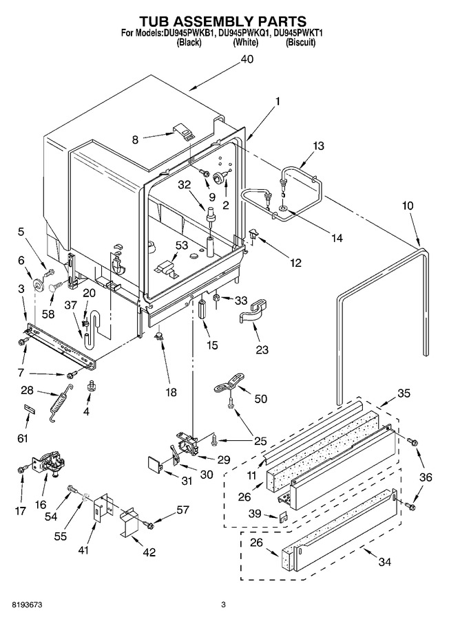 Diagram for DU945PWKQ1