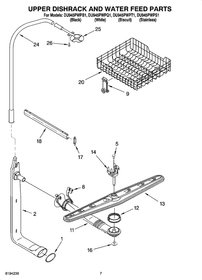 Diagram for DU945PWPQ1