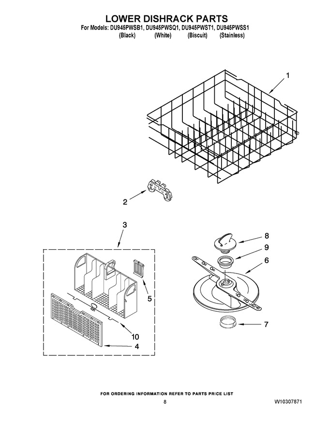 Diagram for DU945PWSQ1