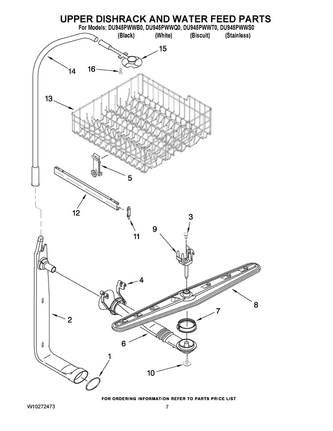 Diagram for DU945PWWB0