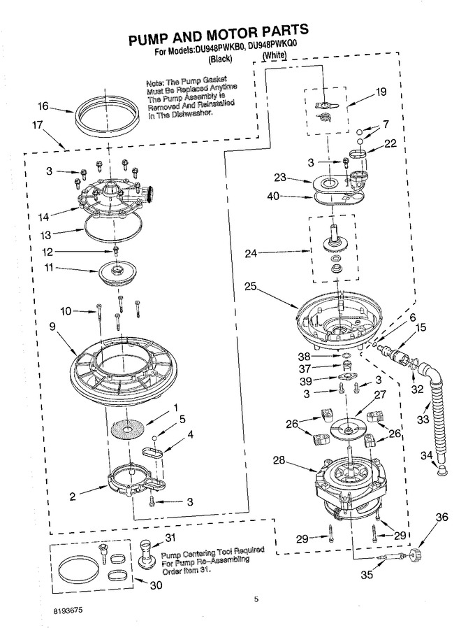 Diagram for DU948PWKQ0