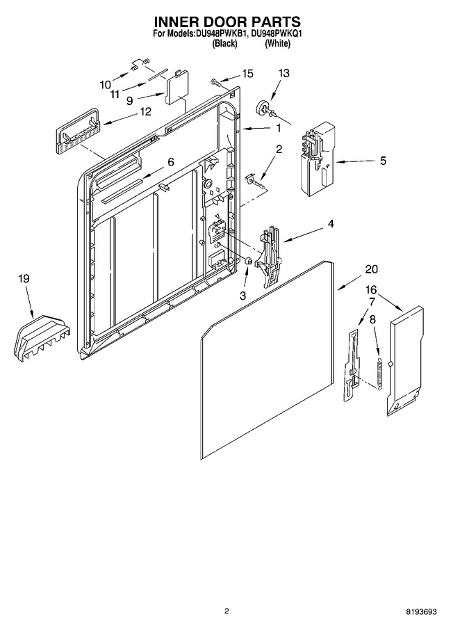 Diagram for DU948PWKB1
