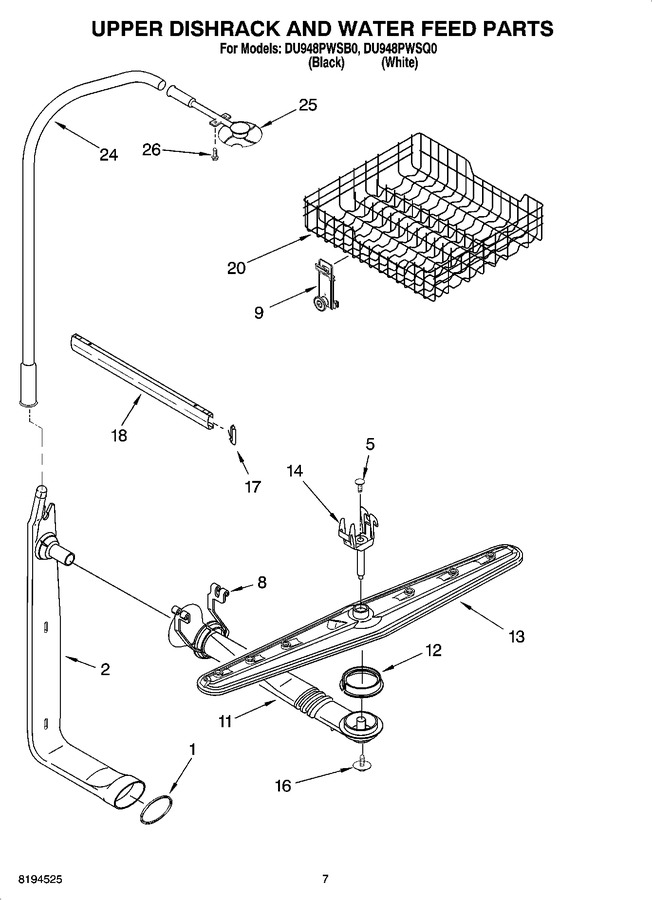 Diagram for DU948PWSB0
