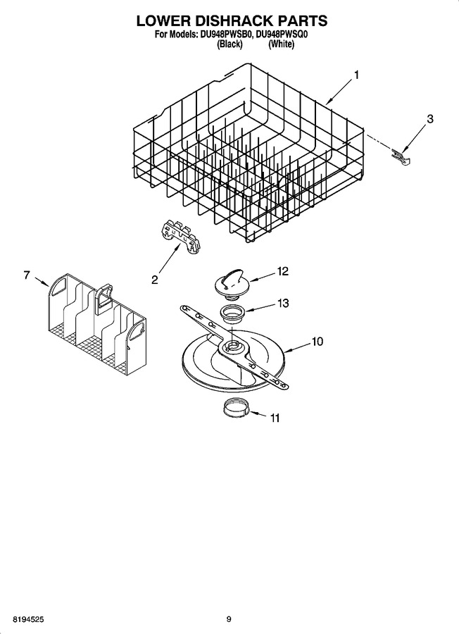 Diagram for DU948PWSQ0