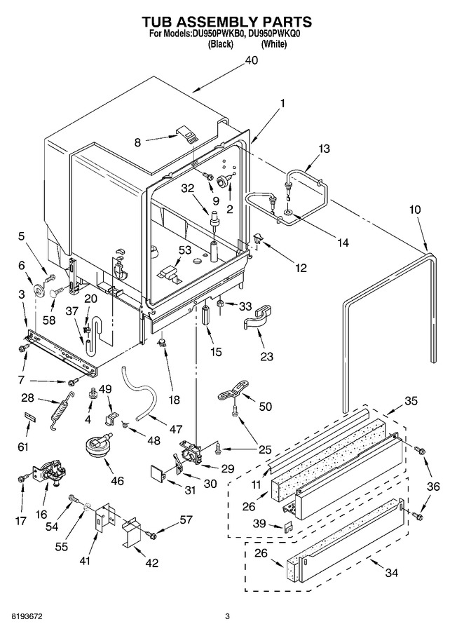 Diagram for DU950PWKQ0