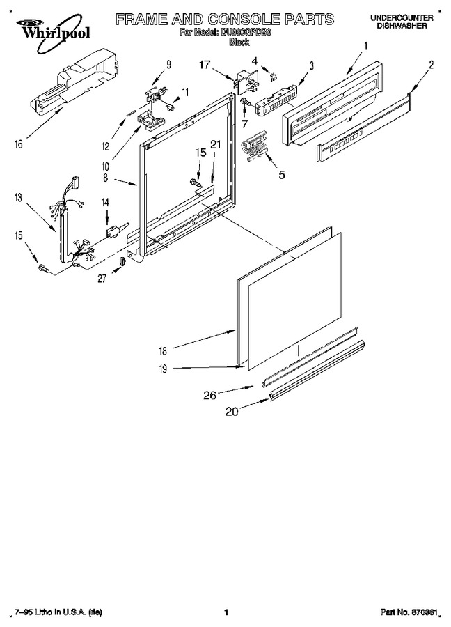 Diagram for DU960QPDB0