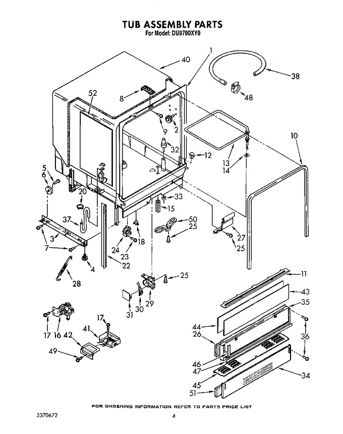 Diagram for DU9700XY0