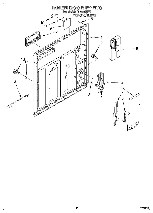Diagram for DU9700XY2