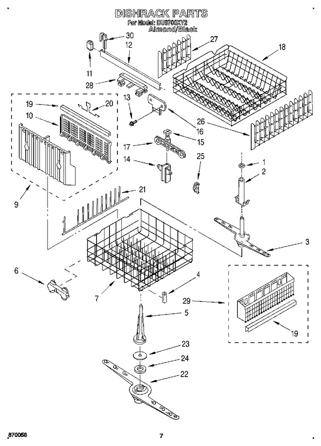 Diagram for DU9700XY2