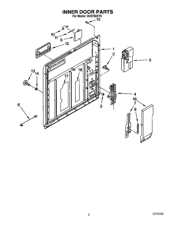 Diagram for DU9750XY0