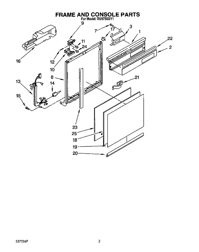 Diagram for DU9750XY1