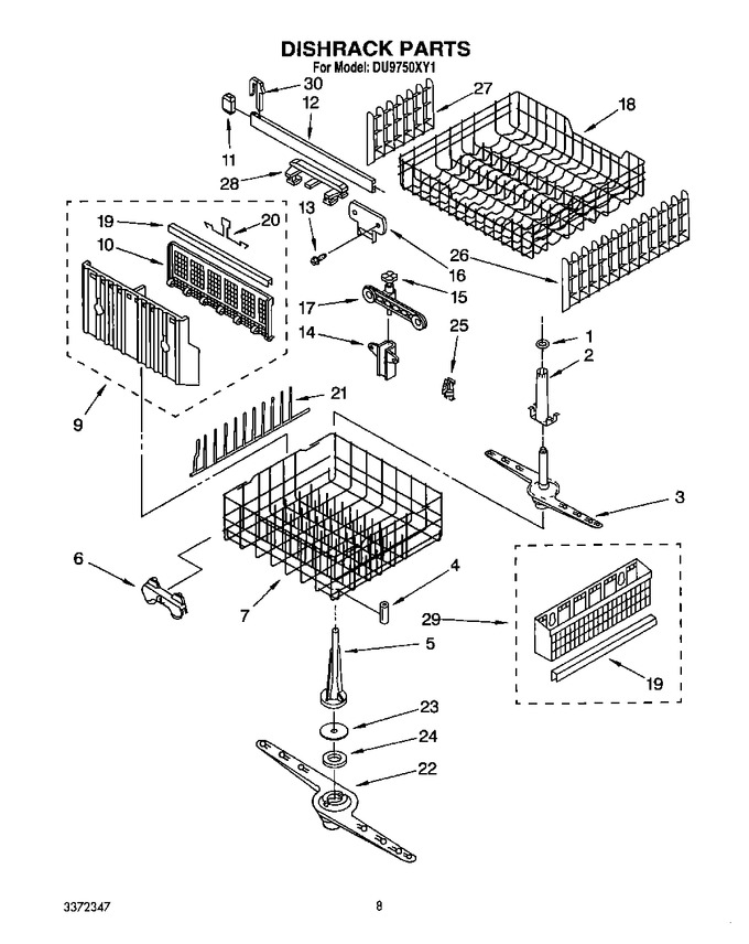 Diagram for DU9750XY1