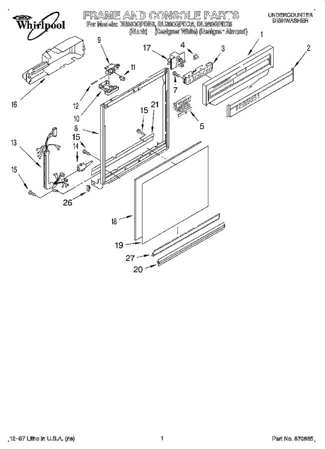 Diagram for DU980QPDB6