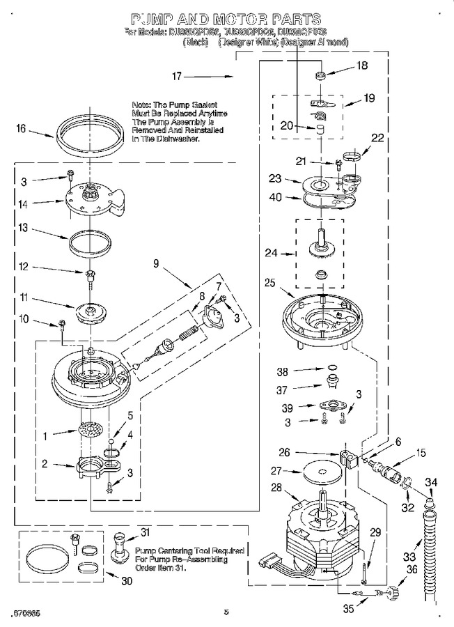 Diagram for DU980QPDZ6