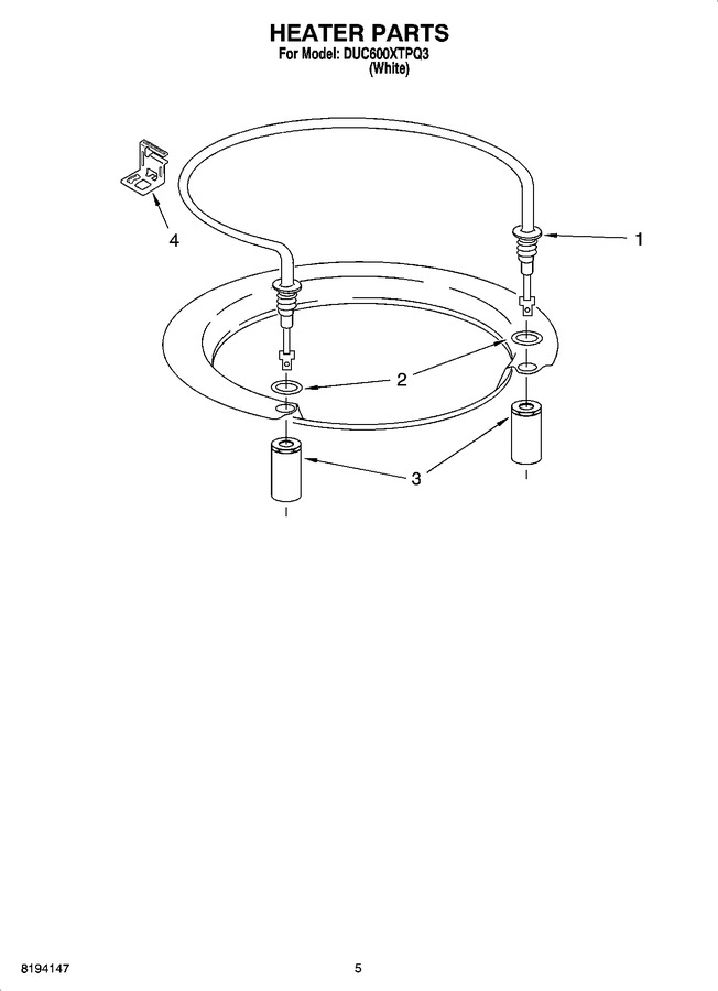 Diagram for DUC600XTPQ3