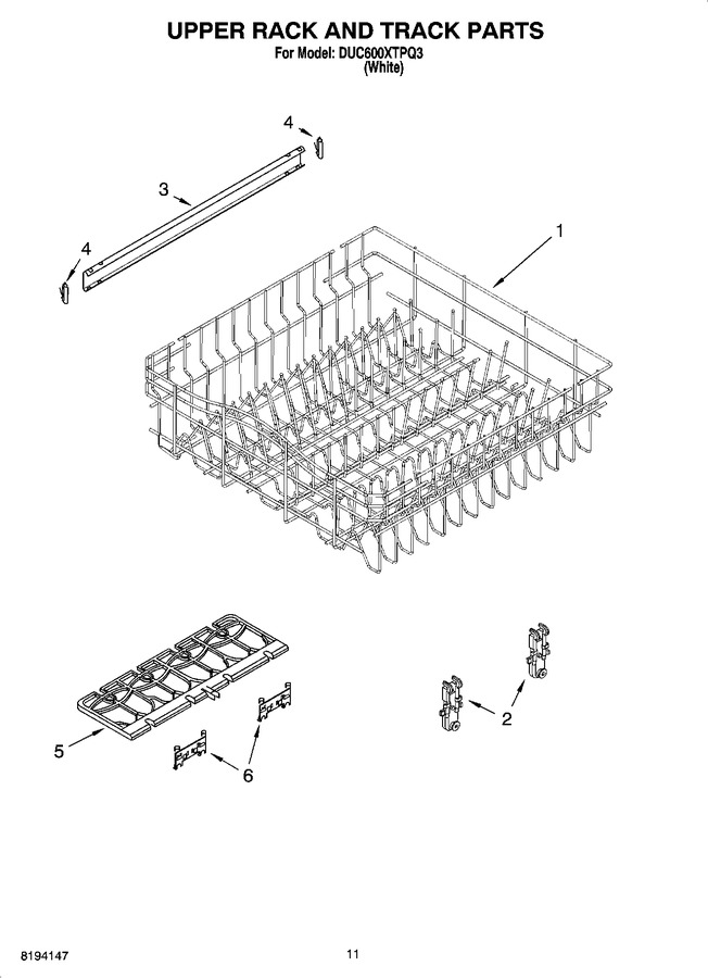 Diagram for DUC600XTPQ3