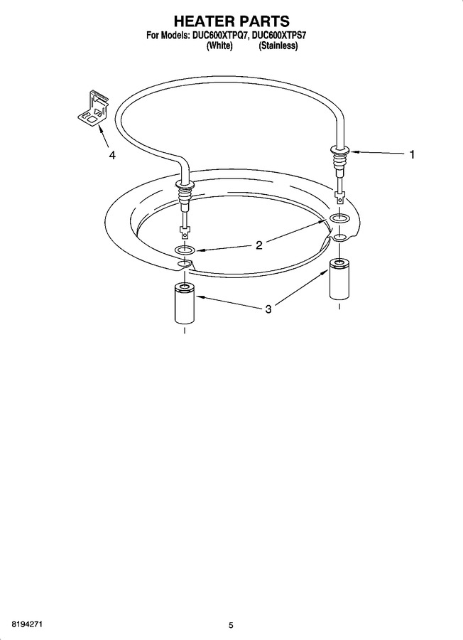 Diagram for DUC600XTPQ7