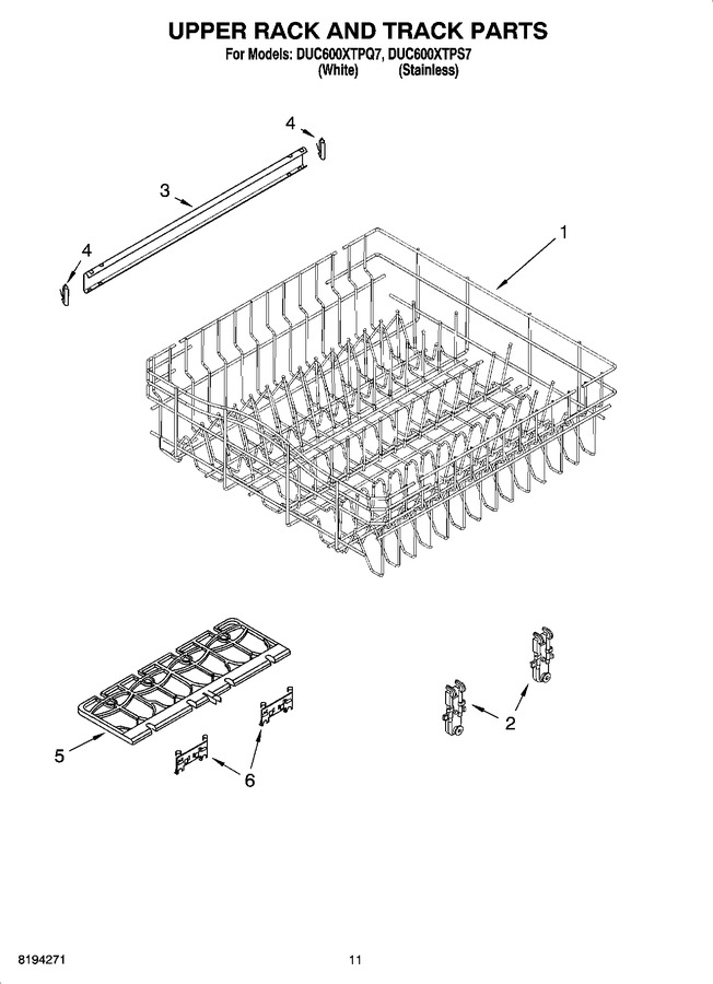 Diagram for DUC600XTPQ7