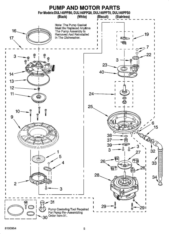 Diagram for DUL140PPQ0