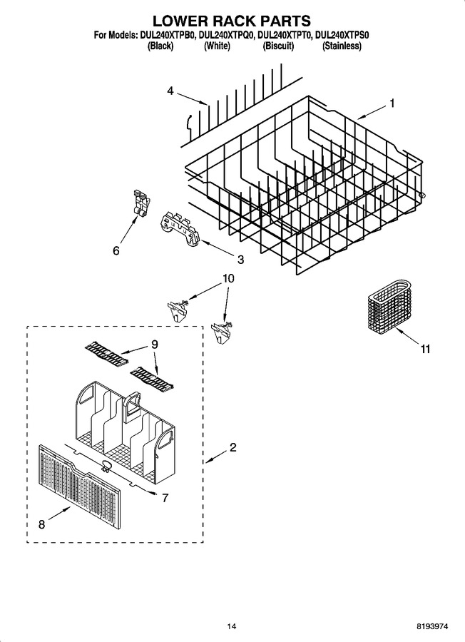 Diagram for DUL240XTPT0