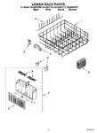 Diagram for 11 - Lower Rack Parts, Optional Parts (not Included)