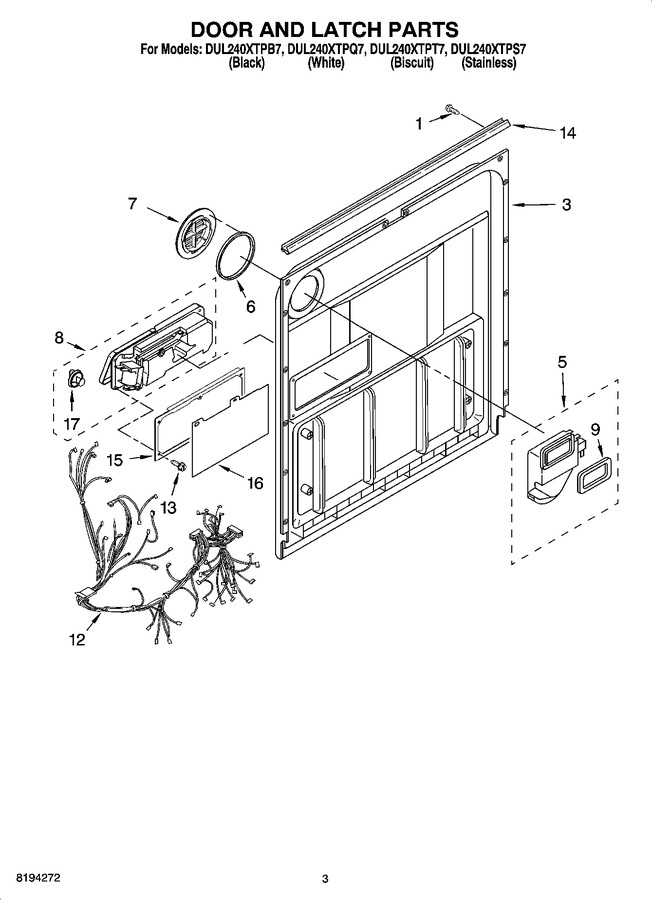 Diagram for DUL240XTPQ7