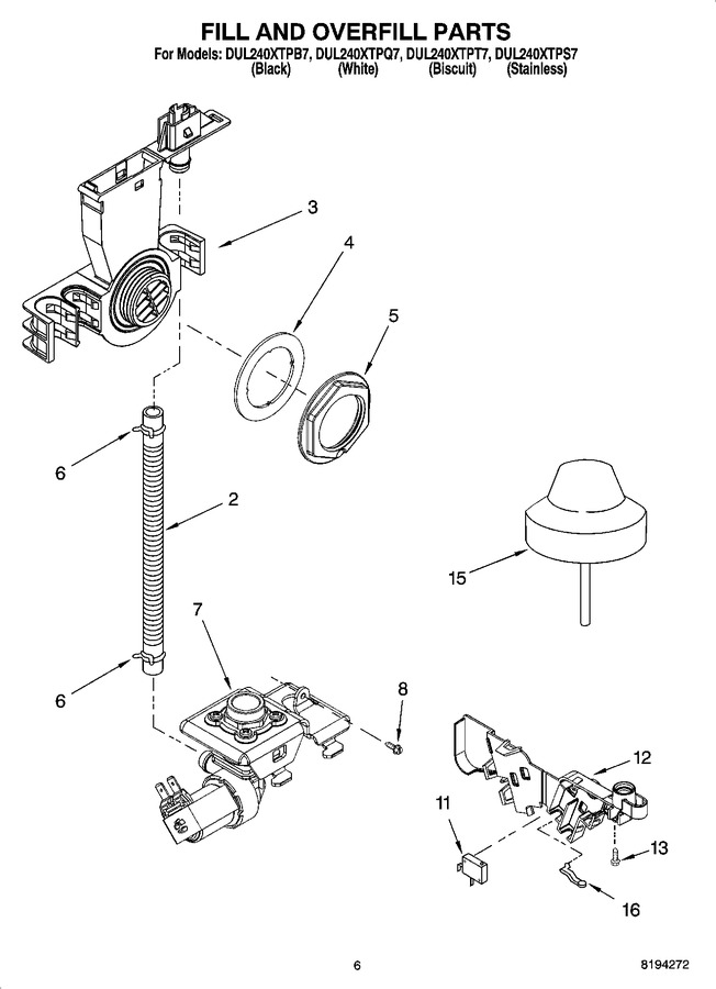 Diagram for DUL240XTPQ7