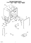Diagram for 07 - Tub And Frame Parts