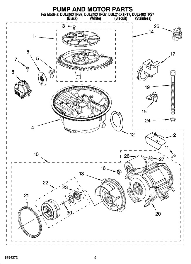 Diagram for DUL240XTPQ7
