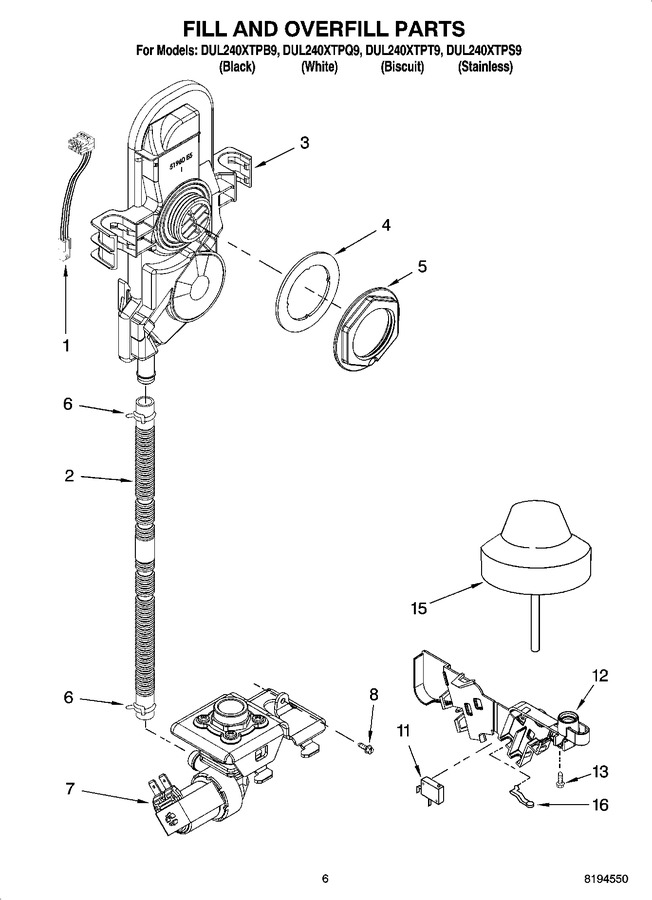 Diagram for DUL240XTPQ9