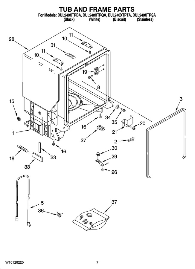 Diagram for DUL240XTPSA