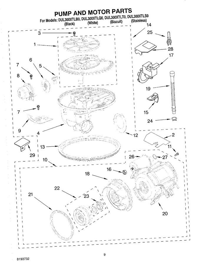 Diagram for DUL300XLTQ0