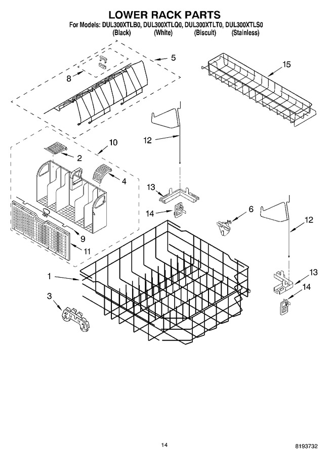 Diagram for DUL300XLTT0
