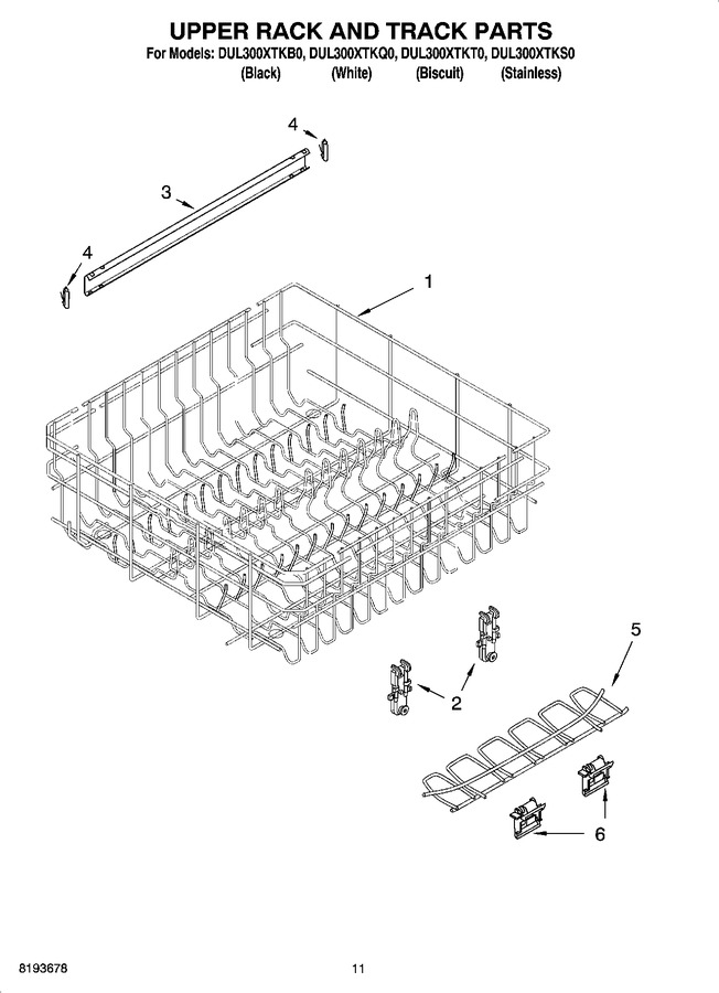 Diagram for DUL300XTKB0