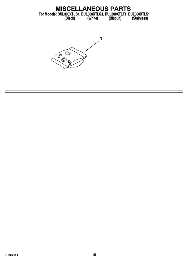 Diagram for DUL300XTLS1