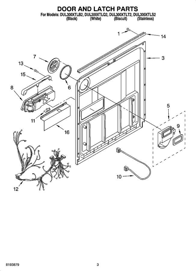 Diagram for DUL300XTLB2